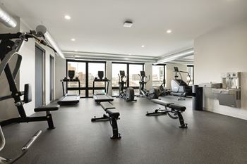 Fully equipped fitness center
